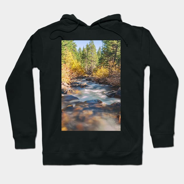 Lee Vining Creek Hoodie by jvnimages